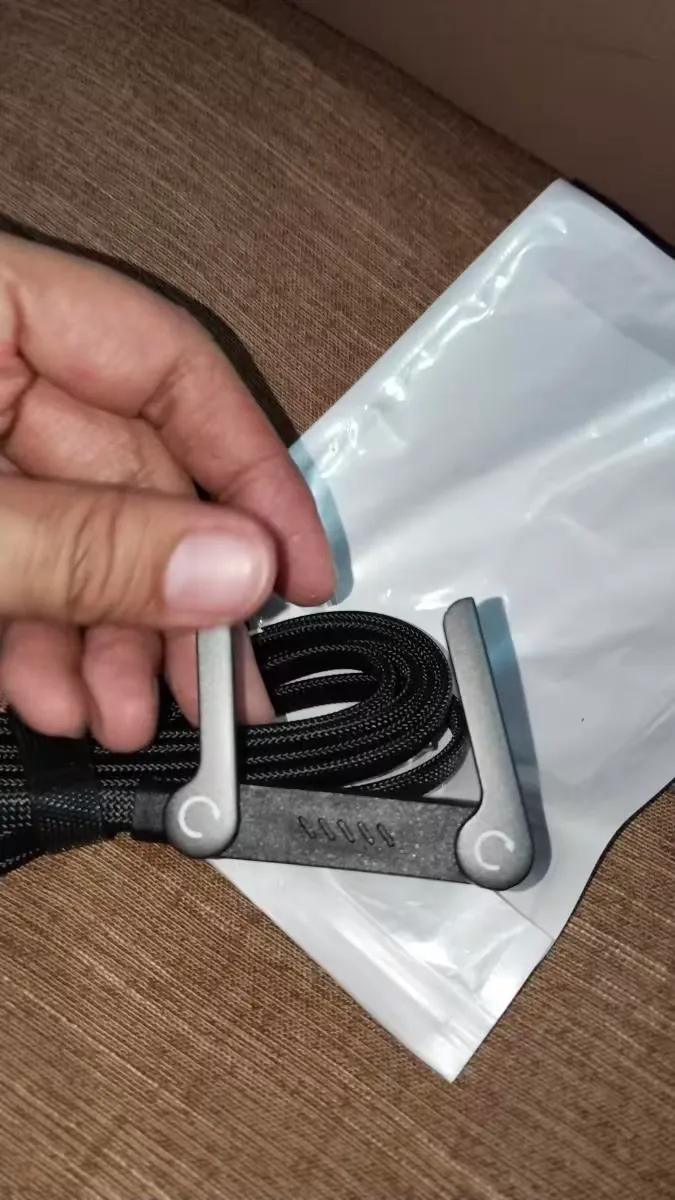 Foto de un cliente con el producto